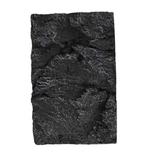 UPKOCH Terrarium Hintergrundplatte Reptilienbecken Dekoration Simulierter Felsen Rückwand für Aquarium Schildkröten Terrarium Zubehör Langlebig Leicht von UPKOCH