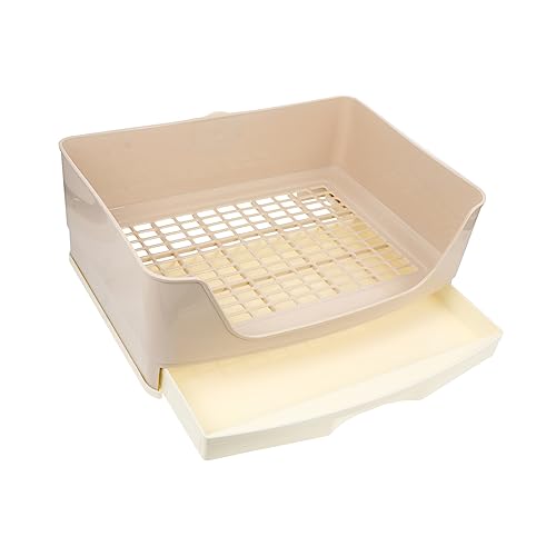 UPKOCH Toilettentöpfchen für Kleintiere Eck Box für Nager zu Reinigen für Meerschweinchen und Chinchillas von UPKOCH