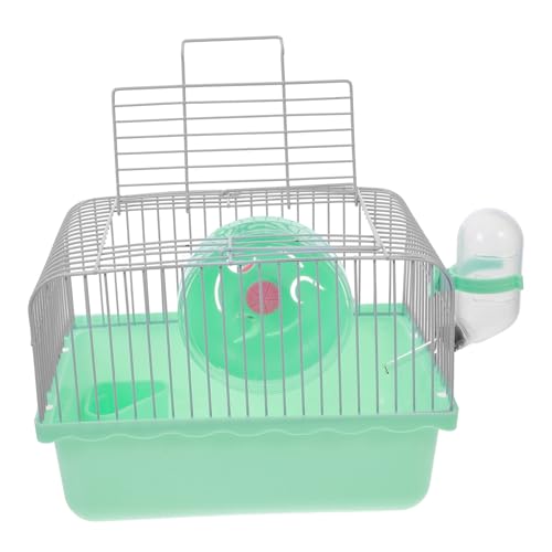 UPKOCH Tragbarer Hamsterkäfig mit Wasserflasche und Abs Material Geräumig und Hautfreundlich als Hamster und Chinchilla Transportbox für Kleine Vögel und Kaninchen Reisen von UPKOCH