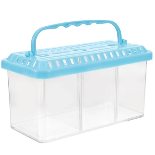 UPKOCH Transparente Fächer Fischzuchtbox mit Abnehmbaren Trennwänden Multifunktionales Aufzuchtbecken für Aquarien zur Isolation und Aufzucht von Betta Guppy und Kleinen Fischen Einfach von UPKOCH