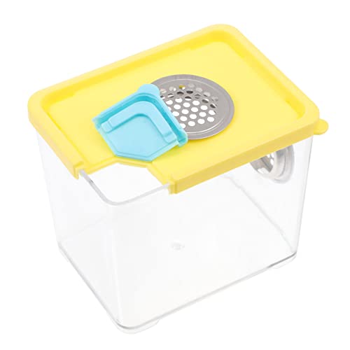 UPKOCH Transparente Reptilien Fütterungsbox aus Robustem mit Belüftung Praktisches Habitat für Spinnen und Insekten als Aufbewahrungs Zuchtbox für Reptilienliebhaber Zufällige Farbe UPKOCH Transparente Reptilien Fütterungsbox aus Robustem mit Belüftung Praktisches Habitat für Spinnen und Insekten als Aufbewahrungs Zuchtbox für Reptilienliebhaber Zufällige Farbe von UPKOCH