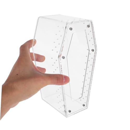 UPKOCH Transparente Terrarium Box Stabiles Reptilien und Spinnenterrarium Vielseitiges Gehäuse für Kleine Kriechtiere für Schlangen Geckos und Insekten UPKOCH Transparente Terrarium Box Stabiles Reptilien und Spinnenterrarium Vielseitiges Gehäuse für Kleine Kriechtiere für Schlangen Geckos und Insekten von UPKOCH