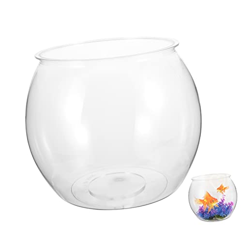 UPKOCH Transparenter Fischbehälter aus Kunststoff Dekoratives Aquarium für Goldfische Pflanzen und Kleine Haustiere Langlebig und Pflegeleicht UPKOCH Transparenter Fischbehälter aus Kunststoff Dekoratives Aquarium für Goldfische Pflanzen und Kleine Haustiere Langlebig und Pflegeleicht von UPKOCH