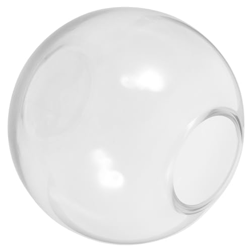 UPKOCH Transparenter Terrarium Pflanzgefäß Rund Dekorative Landscape Bottle für Moos und Wasserpflanzen Minimalistischer Desktop Blumentopf Vielseitiger Glasplanter für Büro und Zuhause von UPKOCH