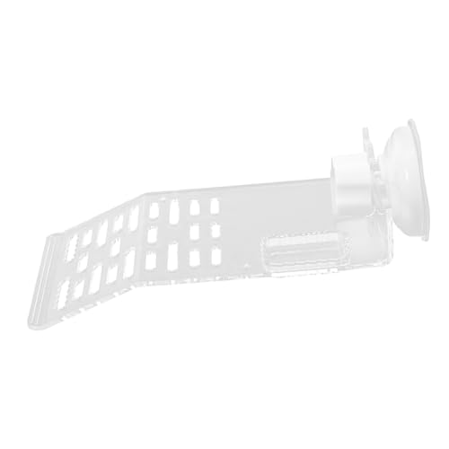 UPKOCH Turtle Basking Platform für Wasserschildkröten Transparente Schwimmende Sonnenplattform mit Saugnäpfen für Aquarien und Reptilienhabitate Dekorativ und Installieren von UPKOCH