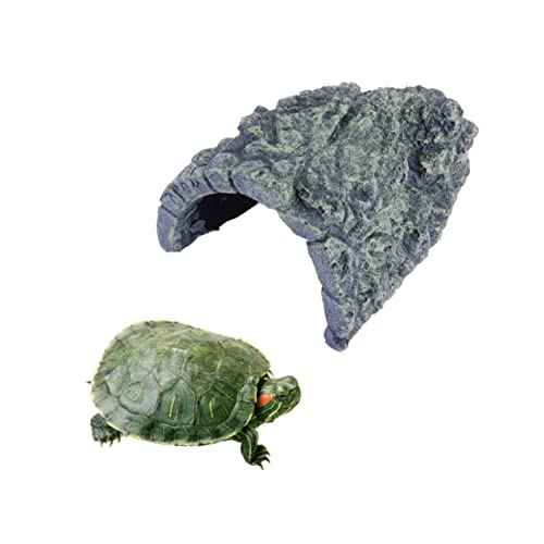UPKOCH Turtle Basking Plattform aus Umweltfreundlichem Resin Wasserdichtes Reptilienversteck mit Rampe Großes Sonnenbad für Schildkröten Eidechsen und Aquariumdekoration UPKOCH Turtle Basking Plattform aus Umweltfreundlichem Resin Wasserdichtes Reptilienversteck mit Rampe Großes Sonnenbad für Schildkröten Eidechsen und Aquariumdekoration von UPKOCH