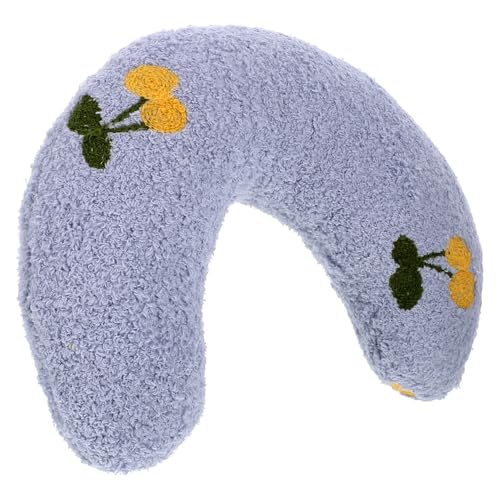UPKOCH U Förmiges Katzennackenkissen aus Weichem Material Waschbares Kleines Haustierkissen zur Nackenstütze für Katzen und Kleine Hunde Ergonomisches Schlafkissen für Tiefen von UPKOCH