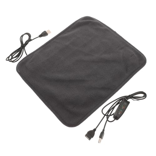 UPKOCH USB Haustier Heizkissen mit Temperaturregelung Heizmatte für Kleine Hunde und Katzen Waschbar Langlebig rutschfest Komfortables Schlafpad für Haustiere im Winter von UPKOCH