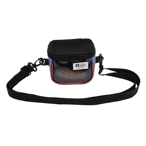 UPKOCH Umhängetasche Hamstertragetasche Träger Hamster Tragetasche Lagerung Hamster transportbox pet Backpack Hamster-Aufbewahrungstasche Hamsterversorgung Haustier-Netzwerk Blue von UPKOCH
