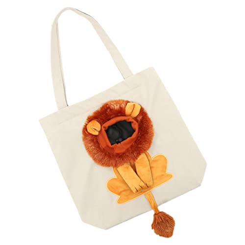 UPKOCH Umhängetasche Katzentragetasche Kätzchenträger Rucksack für Katzen groß tiertransporttasche pet Supplies hosenträger Haustiere Entzückende Katzentasche tragbarer Träger Segeltuch von UPKOCH