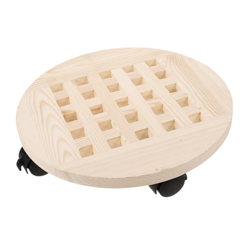 UPKOCH Universal Wheel Blumentopf Basis Rollbare Pflanzenständer Mit Rädern Drinnen Sukkulententöpfe Stehen Pflanzmaschine Pflanzenwagen Mit Rädern Steht Anlage Pflanzschale Holz Beige UPKOCH Universal Wheel Blumentopf Basis Rollbare Pflanzenständer Mit Rädern Drinnen Sukkulententöpfe Stehen Pflanzmaschine Pflanzenwagen Mit Rädern Steht Anlage Pflanzschale Holz Beige von UPKOCH