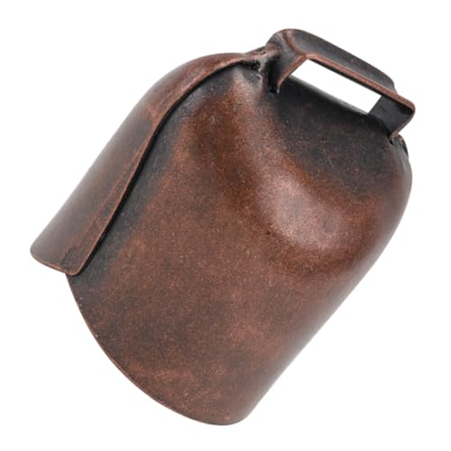 UPKOCH Verdickte Rinder- und Schafglocken kuhglocke Tierhalsband Glocke Tierhalsband mit Glocke Glocken für Schafe Mini Pferdeglocke Vieh Hundeglocke Glocke für Hundehalsband Eisen Coffee von UPKOCH