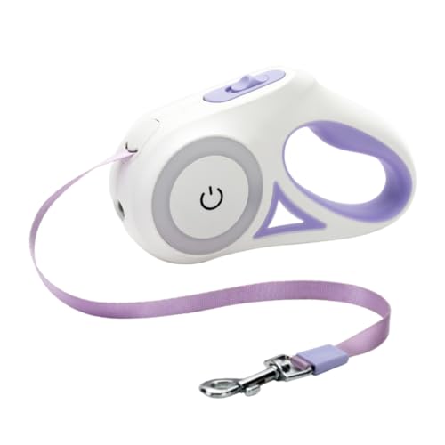 UPKOCH Verstellbare Automatische Hundeleine mit Licht Flexibles für Einfache Handhabung für mit Kleinen und Mittelgroßen Hunden Langlebiges Material Hundebesitzer UPKOCH Verstellbare Automatische Hundeleine mit Licht Flexibles für Einfache Handhabung für mit Kleinen und Mittelgroßen Hunden Langlebiges Material Hundebesitzer von UPKOCH
