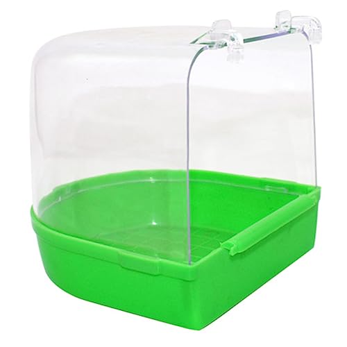 UPKOCH Vogelbad Für Kleine Multifunktionale Badewanne Aus Hochwertigem Für Kanarienvögel Und Wellensittiche Zufällige Und von UPKOCH