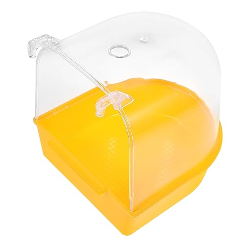 UPKOCH Vogelbadewanne für Käfig Praktische Duschbox für Wellensittiche Kanarienvögel und Andere Kleine zu Installieren Fördert das Wohlbefinden Ansprechendem Design mit Löchern UPKOCH Vogelbadewanne für Käfig Praktische Duschbox für Wellensittiche Kanarienvögel und Andere Kleine zu Installieren Fördert das Wohlbefinden Ansprechendem Design mit Löchern von UPKOCH