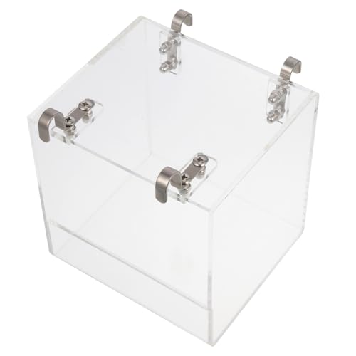 UPKOCH Vogelbadkäfig Duschkasten für Papageien Multifunktionale Vogelbadewanne für Käfige zur Stressreduktion und Pflege Kleiner Geruchlos und Sicher UPKOCH Vogelbadkäfig Duschkasten für Papageien Multifunktionale Vogelbadewanne für Käfige zur Stressreduktion und Pflege Kleiner Geruchlos und Sicher von UPKOCH