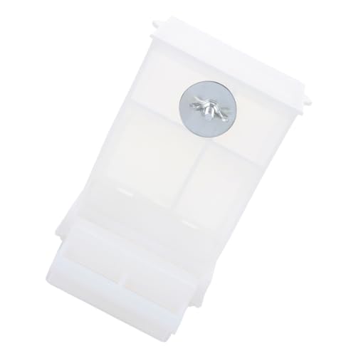 UPKOCH Vogelfütterer Sichtweite Container Vogel Fütterer Futterspender Kleiner Vogelhäuschen Zubehör Käfig Automatischer Wasserspender für Vögel Fütterungsgerät für Papageien Acryl Weiß UPKOCH Vogelfütterer Sichtweite Container Vogel Fütterer Futterspender Kleiner Vogelhäuschen Zubehör Käfig Automatischer Wasserspender für Vögel Fütterungsgerät für Papageien Acryl Weiß von UPKOCH