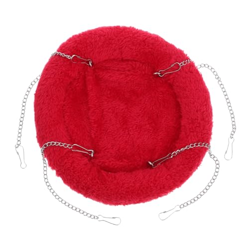 UPKOCH Vogelhängematte Winterbett aus Natürlichem Holz Platzsparendes Sicheres und Schlafnest für Kleine Vögel und Sittiche Spielerisches Design für Käfige für Papageien und Kleintiere von UPKOCH