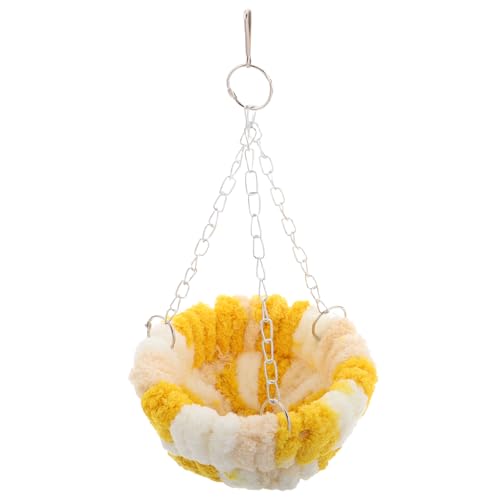 UPKOCH Warmes Vogelnestbett Mit Schaukelring Für Papagei Und Nymphensittich Winterbett-versteck Und Spielzeug Für Vögel Handgefertigtes Käfigzubehör Aus Materialien UPKOCH Warmes Vogelnestbett Mit Schaukelring Für Papagei Und Nymphensittich Winterbett-versteck Und Spielzeug Für Vögel Handgefertigtes Käfigzubehör Aus Materialien von UPKOCH