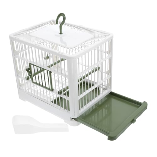 UPKOCH Vogelkäfigwagen Reiseträger für Vögel Vogelreisekäfig Zubehör für Vogelkäfige Papageienspielzeug Taubenträger Prevue Vogelkäfig Vogel Stehen Vogelkäfige für Papageien Abs Weiß UPKOCH Vogelkäfigwagen Reiseträger für Vögel Vogelreisekäfig Zubehör für Vogelkäfige Papageienspielzeug Taubenträger Prevue Vogelkäfig Vogel Stehen Vogelkäfige für Papageien Abs Weiß von UPKOCH