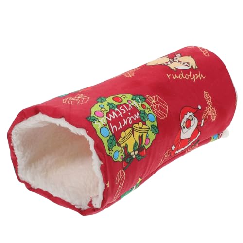 UPKOCH Warmer Hamster Tunnel Nest aus Schadstofffreiem Material Kleines Haustier Versteck und Schlafhöhle Geeignet für Hamster Meerschweinchen Zuckergleiter und Andere Kleintiere UPKOCH Warmer Hamster Tunnel Nest aus Schadstofffreiem Material Kleines Haustier Versteck und Schlafhöhle Geeignet für Hamster Meerschweinchen Zuckergleiter und Andere Kleintiere von UPKOCH