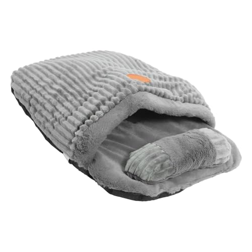 UPKOCH Warmer Haustier Schlafsack Plüsch Dickes Katzen Nest für Kätzchen und Kleine Hunde Kuscheliger Weicher Schlafsack für Drinnen Komfortables Pet Bed Bag Umweltfreundlich und UPKOCH Warmer Haustier Schlafsack Plüsch Dickes Katzen Nest für Kätzchen und Kleine Hunde Kuscheliger Weicher Schlafsack für Drinnen Komfortables Pet Bed Bag Umweltfreundlich und von UPKOCH
