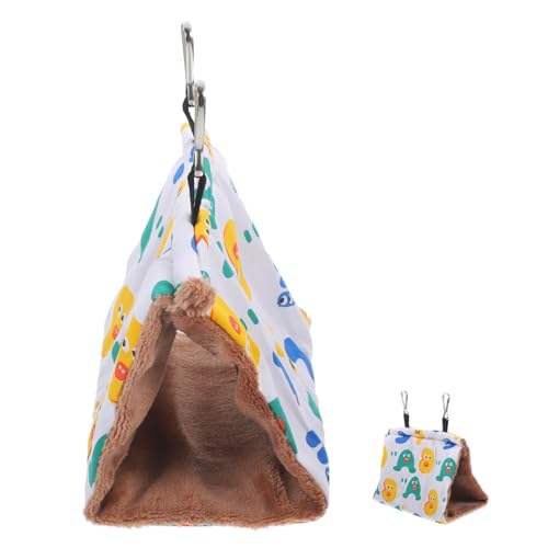 UPKOCH Warmer Vogelhängematte Nistplatz aus Baumwolle für Kleine Vögel und Papageien Sicherer Schlafplatz und Kuscheliges Versteck Hängendes Vogelhaus für Winter und Käfige UPKOCH Warmer Vogelhängematte Nistplatz aus Baumwolle für Kleine Vögel und Papageien Sicherer Schlafplatz und Kuscheliges Versteck Hängendes Vogelhaus für Winter und Käfige von UPKOCH