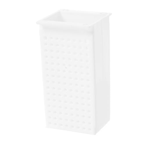 UPKOCH Wasserspender Filterbox Ersatzfilter Für Katzenbrunnen Katzenfilter Für Wasserbrunnen Haustierbrunnenfilter Abs Weiß von UPKOCH