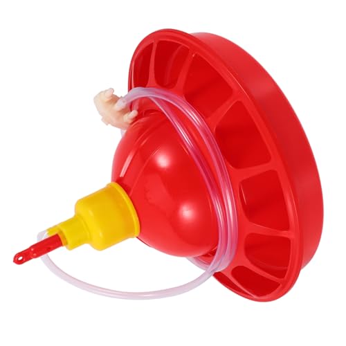 UPKOCH Wasserzufuhr huhnerfutter trinkbrunnen Geflügelwasserspender Wasserspender für Tauben Gewässer automatische Tränke für Geflügel Küken Futterspender für Geflügel Futtermittel pp rot UPKOCH Wasserzufuhr huhnerfutter trinkbrunnen Geflügelwasserspender Wasserspender für Tauben Gewässer automatische Tränke für Geflügel Küken Futterspender für Geflügel Futtermittel pp rot von UPKOCH