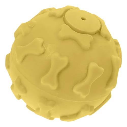 UPKOCH Welpen Kauspielzeug Gummiball Leicht und Tragbar Beißfest für Zahnpflege und Spiel Spaß für Kleine Hunde von UPKOCH