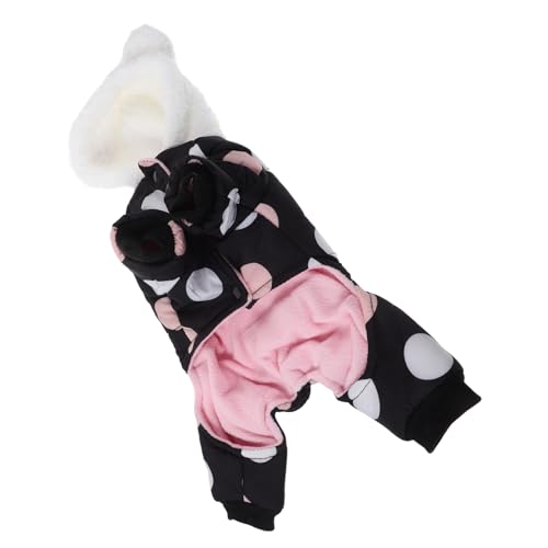 UPKOCH Welpenwarme Jacke Kleiner Hundemantel Haustier Mäntel Kalt Jacken Vlies Wasserdichter Mantel Für Kleine Hunde Weste Hundejacke Hundemantel Für Den Winter Schwarz Baumwolle UPKOCH Welpenwarme Jacke Kleiner Hundemantel Haustier Mäntel Kalt Jacken Vlies Wasserdichter Mantel Für Kleine Hunde Weste Hundejacke Hundemantel Für Den Winter Schwarz Baumwolle von UPKOCH