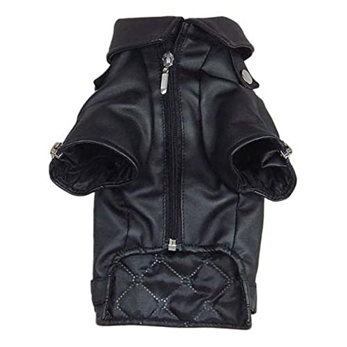 UPKOCH Winddichte Hundejacke aus PU mit Reißverschluss Warm Gefütterte Hundeweste für Kalte Jahreszeiten Windabweisend Leicht und Modisch D Ring Schwarz Geeignet für Kleine und Mittlere UPKOCH Winddichte Hundejacke aus PU mit Reißverschluss Warm Gefütterte Hundeweste für Kalte Jahreszeiten Windabweisend Leicht und Modisch D Ring Schwarz Geeignet für Kleine und Mittlere von UPKOCH