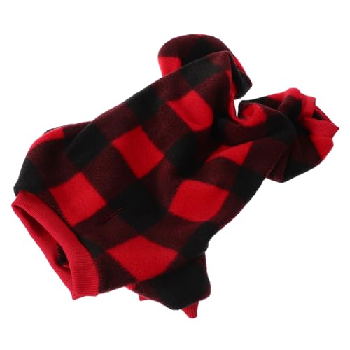 UPKOCH Winddichte Hundeweste aus Weichem Fleece Warme Winterjacke für Kleine Hunde Atmungsaktiv Bequem und Strapazierfähig für Kalte Jahreszeiten S Rote Farbe UPKOCH Winddichte Hundeweste aus Weichem Fleece Warme Winterjacke für Kleine Hunde Atmungsaktiv Bequem und Strapazierfähig für Kalte Jahreszeiten S Rote Farbe von UPKOCH