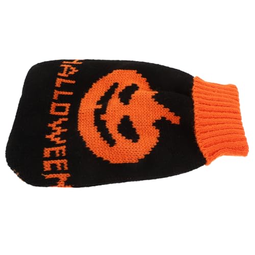 UPKOCH Winter Hundepullover Warm Gestrickt Halloween Kostüm Haustier Kleidung Weicher Pullover für Kleine Hunde und Katzen von UPKOCH