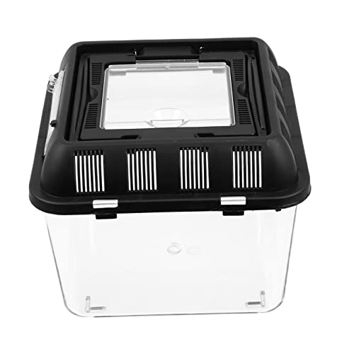 UPKOCH Zuchtbox für Reptilien und Kleine Haustiere Transparente Futterbox für Spinnen Geckos und Schlangen und Langlebiges Kunststoffmaterial Transport UPKOCH Zuchtbox für Reptilien und Kleine Haustiere Transparente Futterbox für Spinnen Geckos und Schlangen und Langlebiges Kunststoffmaterial Transport von UPKOCH