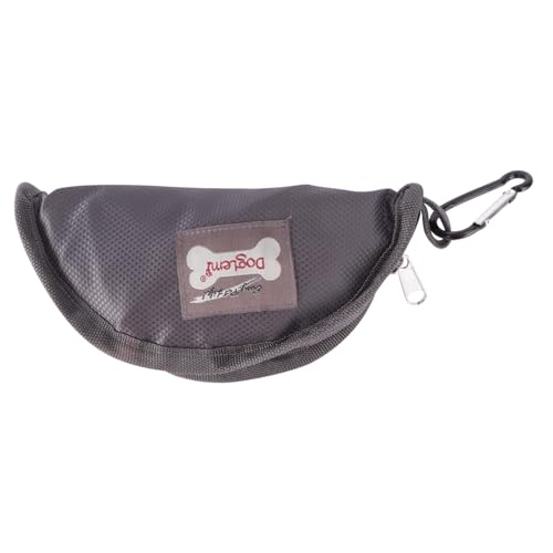 UPKOCH hundefutternapf Schüssel tragbar Hundenapf im Freien Hundenäpfe Wandern faltbar Pet Feeder Bowl Dog Bowl hundeschale dogbowl Wassernapf für Haustiere Futternapf für Haustiere Grey von UPKOCH