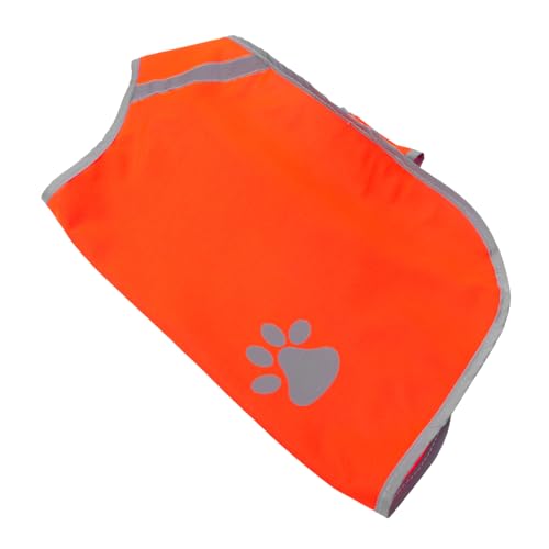 UPKOCH reflektierende Weste für Haustiere Hund Welpe klein Kühlweste für Haustiere Geschirr reflektierende Kleidung für Haustiere Schutzkostüm für Haustiere Haustierweste Polyester Orange UPKOCH reflektierende Weste für Haustiere Hund Welpe klein Kühlweste für Haustiere Geschirr reflektierende Kleidung für Haustiere Schutzkostüm für Haustiere Haustierweste Polyester Orange von UPKOCH