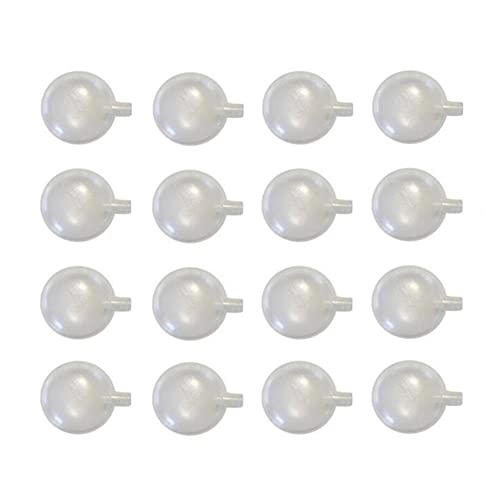 Upstore Quietscher für Haustieraccessoires, Puppen, Kunststoff, Ersatzteil, transparent, 25 Stück Upstore Quietscher für Haustieraccessoires, Puppen, Kunststoff, Ersatzteil, transparent, 25 Stück von Upstore
