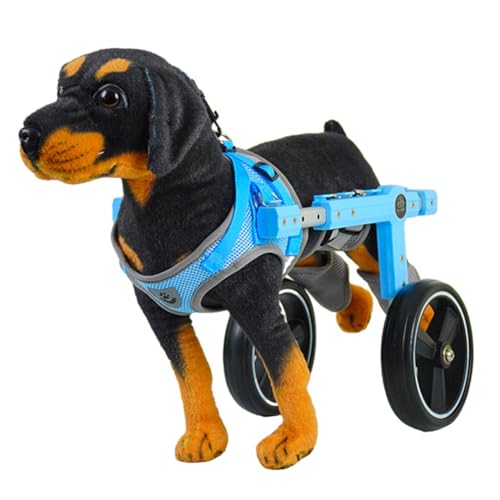 UPWONEC Dog Rollstuhl -Haustier -Hilfsfahrzeug, Hind -Glied -Behinderung Lähmung, Hinterbeinstütze Zwei Räder, Hilf Hunde Zu Laufen, Förderlich Für Die Erholung Der Hund,L UPWONEC Dog Rollstuhl -Haustier -Hilfsfahrzeug, Hind -Glied -Behinderung Lähmung, Hinterbeinstütze Zwei Räder, Hilf Hunde Zu Laufen, Förderlich Für Die Erholung Der Hund,L von UPWONEC