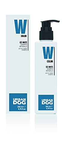 URBAN DOG Ice White | Hunde Shampoo für weißes Fell | Anti-Yellowing Hunde 200ml von URBAN DOG