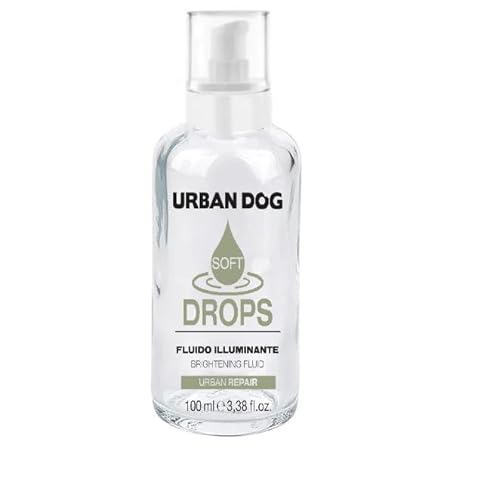 URBAN DOG Soft Drops Aufhellungsflüssigkeit 100 ml | Verleiht Glanz und Vitalität zu matten und dehydrierten Manti von URBAN DOG