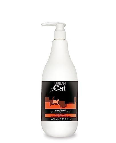 Urban Dog CAT Shampoo 03 Seboregulierend 1000ml | Shampoo speziell für Katzen mit überschüssigem Fett und Schuppen von URBAN DOG