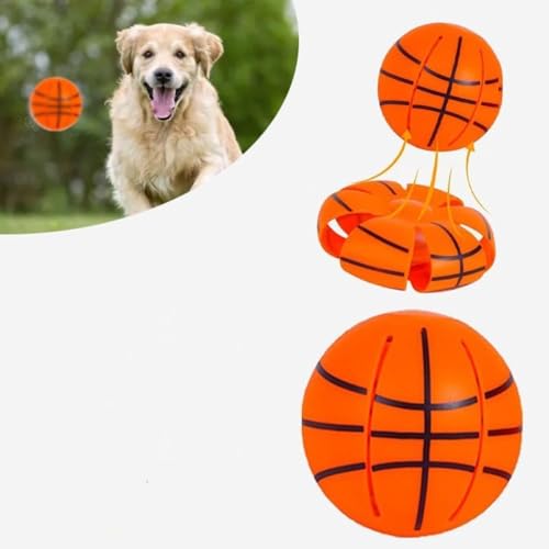 Interaktiver fliegender Untertassen-Hundeball, Haustierspielzeug, fliegender Untertassenball, mittleres interaktives Spielzeug für kleine Hunde, Doggy-Scheibenball für Hunde, magischer UFO-Deformation von URITIS