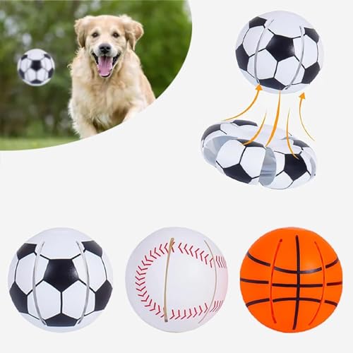 Interaktiver fliegender Untertassen-Hundeball, Haustierspielzeug, fliegender Untertassenball, mittleres interaktives Spielzeug für kleine Hunde, Doggy-Scheibenball für Hunde, magischer UFO-Deformation von URITIS