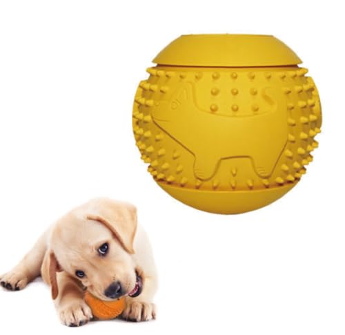 URITIS Spielzeug zum Austreten von Futter, interaktives Hundespielzeug, Kauspielzeug für Hunde, Lernspielzeug für Haustiere, Spielzeug zum Verteilen von Leckerlis für Hunde, Hundebälle von URITIS