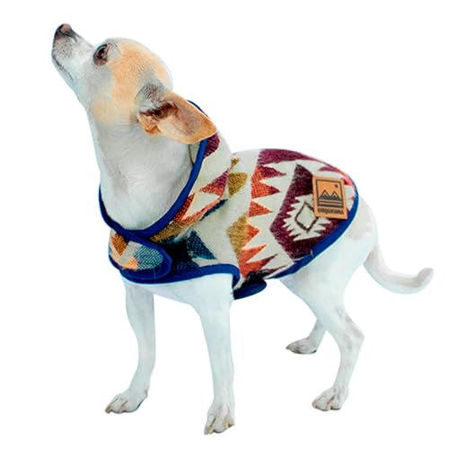 URQUKUMA Hundekleidung für kleine Hunde, handgefertigt, Strick, von Kunsthandwerkern im Herzen der Berge Ecuadors, Winter-Hoodie-Outfit, Haustierkostüm URQUKUMA Hundekleidung für kleine Hunde, handgefertigt, Strick, von Kunsthandwerkern im Herzen der Berge Ecuadors, Winter-Hoodie-Outfit, Haustierkostüm von URQUKUMA