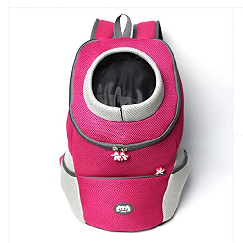 US-JDSHSO Bequemer Rucksack für Hunde und Katzen, mit atmungsaktivem Design und gepolsterter Schulter für Outdoor-Reisen von US-JDSHSO