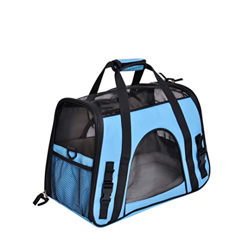 US-JDSHSO Handtaschenbox für Hunde und Katzen, tragbar, atmungsaktiv, belüftetes Design für Reisen, Camping, Outdoor von US-JDSHSO