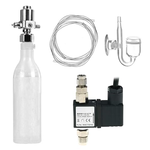 USCAPE CO2 Anlage Aquarium Sodaflaschen Komplettset - Inkl. Nano-Diffusor, Druckminderer, 2m Schlauch - Basic USCAPE CO2 Anlage Aquarium Sodaflaschen Komplettset - Inkl. Nano-Diffusor, Druckminderer, 2m Schlauch - Basic von USCAPE