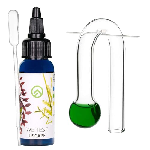 USCAPE CO2 Dauertest HangOn inkl. Testflüssigkeit Set (Dauertest HangOn S + 20mg/L Testflüssigkeit) von USCAPE